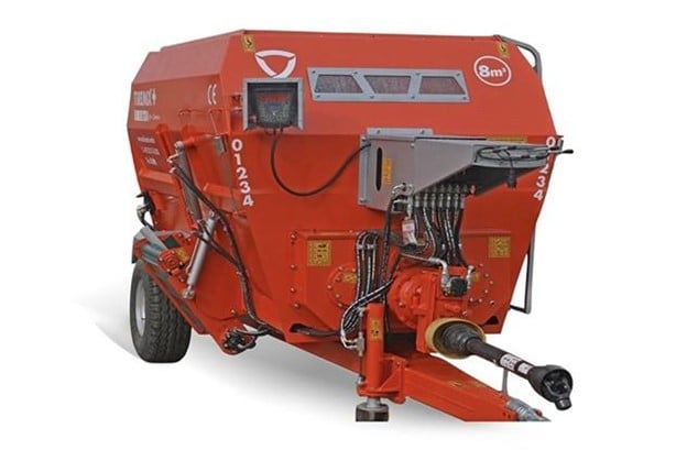 AK Ziraat | TIREMIX Y8M3 | 8m³ | Feed/Mixer Wagon | HorsePower 65 HP | For Tractor