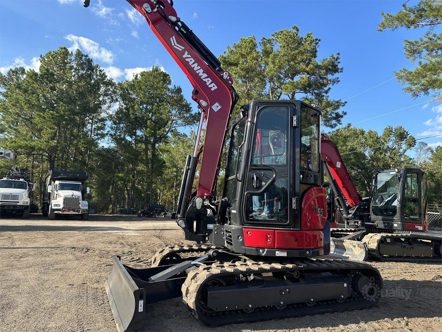 2023 Yanmar Mini Excavator | Model VIO55-6A (Enclosed) | Machine Size 12,247 lbs