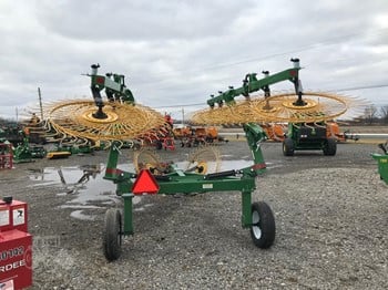 OGDEN METALWORKS Hay Rake V Rake | Model RCR series | Wheel Rake 8-12 | Width 55″–60" | For Tractor