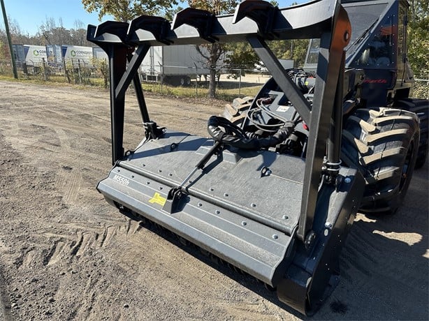 Jarraff Wheel Mulcher | Model 2025 LINEBACKER 4WD | Cutting Width 85" | 74 GPM @ 5800 PSI | 260 HP | For Forestry Applications