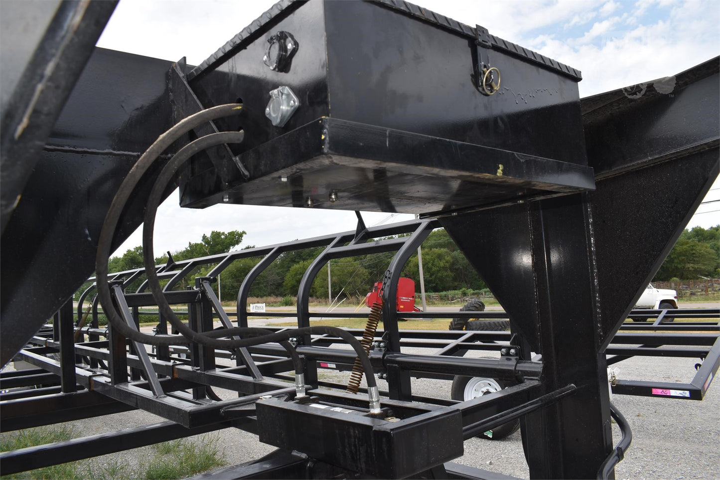 2024 Industrias America Double Wide Hay Trailer | Model 18X4 (Hydraulic Bale Trailer) | Cradle Length 36' | 2 x 10,000 lb Spring Axles | Pull Type