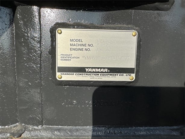 Yanmar Mini Excavator | 2024 Model VIO35-6A | 24" Bucket | 11 ft Dig Depth | 24.4 HP | For Compact Excavation