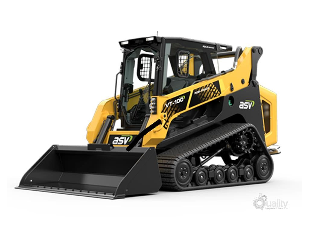 ASV Posi-Track Compact Track Loader | Model VT100 MAX | Fuel Capacity 34 Gallons | Hydraulic Flow 40 GPM