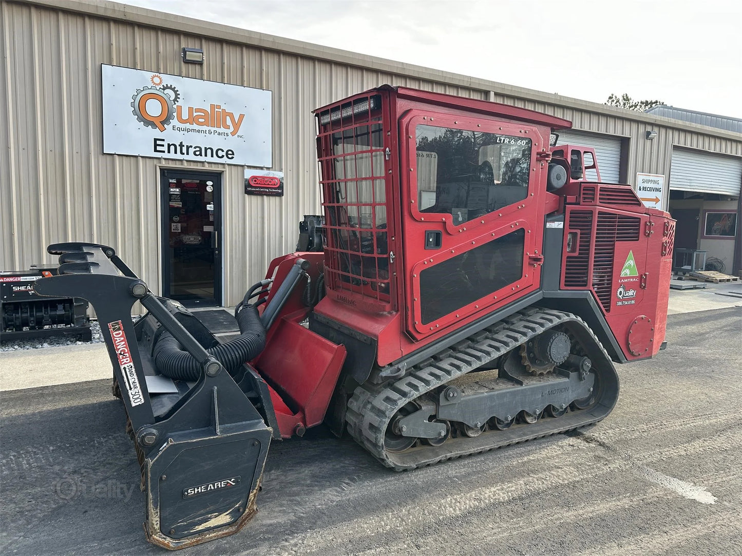 Lamtrac Track Mulcher | Model 2022 LTR6160T | Hydraulic Flow 40–45 GPM | For Forestry & Mulching Operations | USED