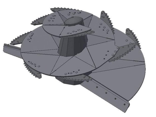 ANDERSON | Feed Mixer | A380 | Vertical Mixer | Single Auger (Right Side Trap Discharge)| 380-500 cu ft | Minimum 75 HP | For Tractor