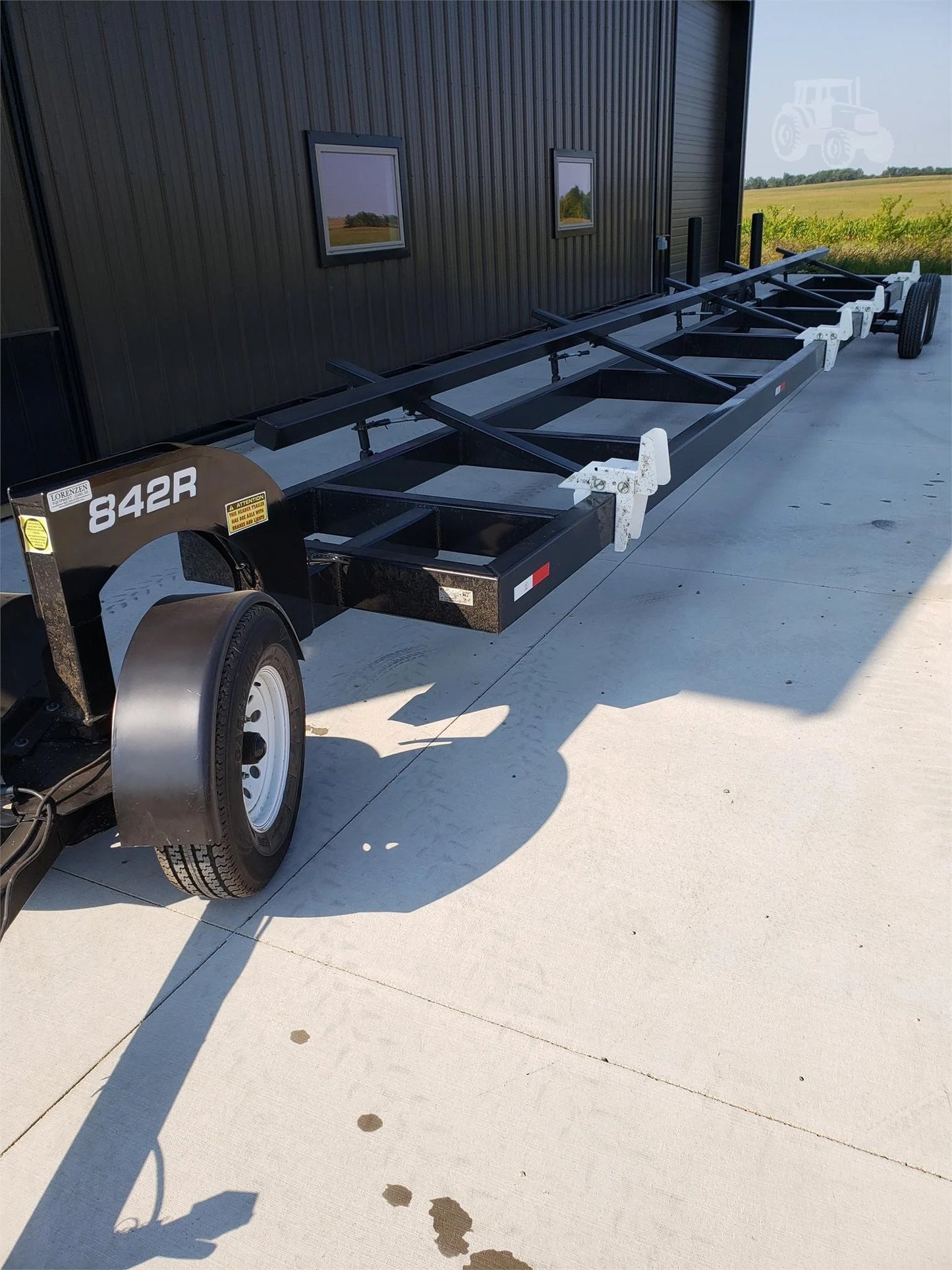 2024 Industrias America Header Trailer | Model 842R | Length 42' | 7000lb Torsion Axles | Pull Type