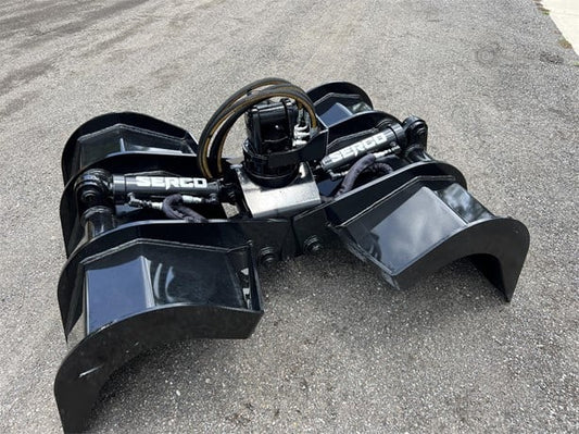 SERCO Grapple Brush | Model 2025 5004980 | 48" Trash Grapple | 1,273 lb | For Forestry Loaders