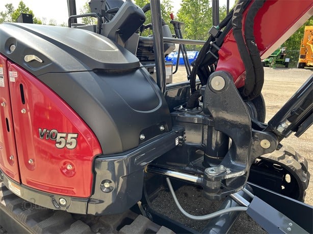 Yanmar Mini Excavator | 2024 Model VIO55-6A ( Open ) | 30" Bucket | 13 ft Dig Depth | 48 HP | For Compact Excavation