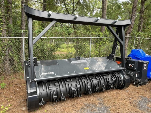 Prinoth Mulcher | 2022 Model M550H-2410 | 8' Drum Width | 150–300 HP | Dual Rexroth Motors | For Wheel Loaders