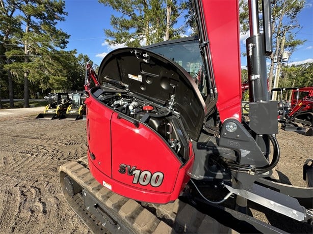 Yanmar Crawler Excavator | 2024 Model SV100-7 | Dig Depth 14 ft | 72 HP | 30.9 gal Fuel Capacity | For Compact Excavation Applications