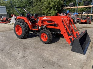 Kioti NS6010 4WD Hydrostatic Tractor | 60 HP Gross Power | 3-Range HST, and High Ground Clearance