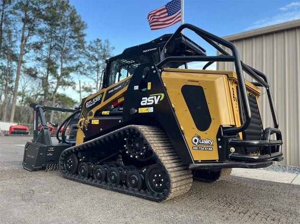 ASV Skid Steer with Mulcher | 2025 Model POSI-TRACK RT135F | Cutting Width 78" | 50 GPM | 132 HP | For Forestry Applications