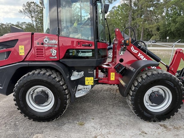 Yanmar Wheel Loader | 2025 Model V8 | 1 cu yd Bucket | 17 GPM | 62 HP | For Compact Applications