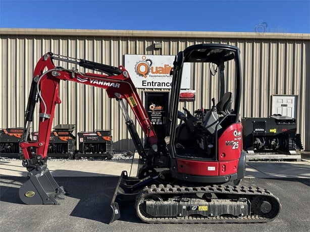 Yanmar Mini Excavator | 2024 Model VIO25-6B | 18" Bucket | 10 ft Dig Depth | 20 HP | For Compact Excavation