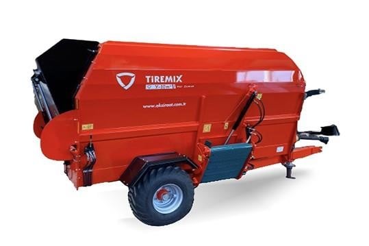 AK Ziraat | TIREMIX DD10 | 10m³ | Feed Mixer Wagon | HorsePower 75 HP | For Tractor
