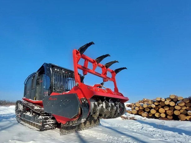 Prinoth Track Mulcher Carrier Vehicle | 2025 Model Raptor-800 | Engine Horsepower 640 HP | For Heavy-Duty Forestry