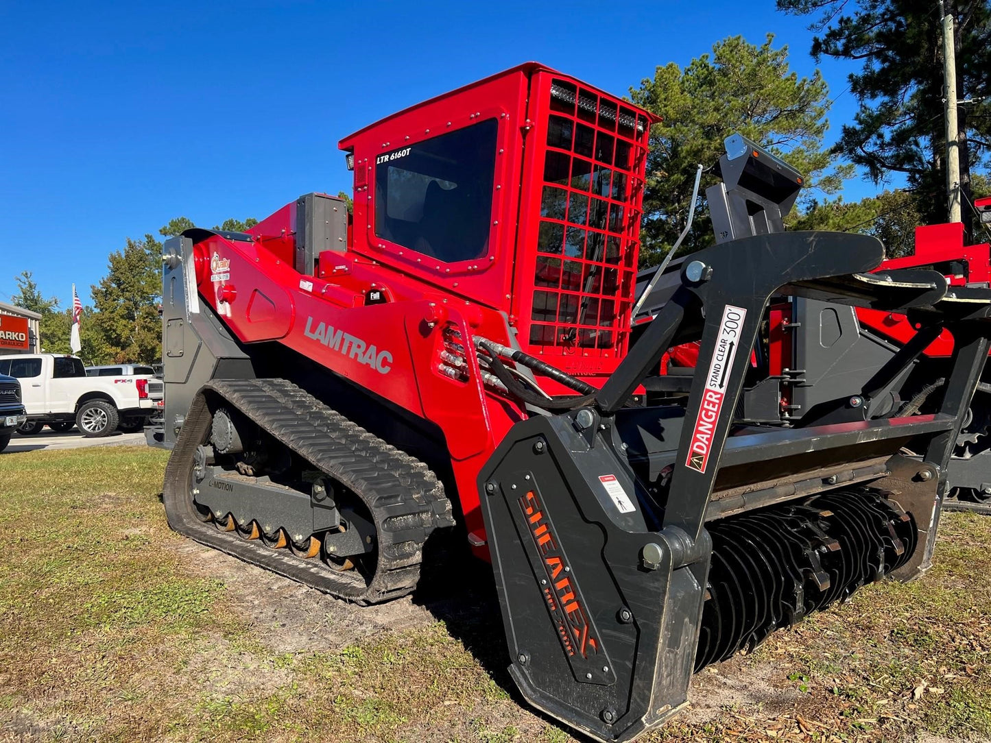 Lamtrac Track Mulcher | Model 2023 LTR6160T | Oil Flow Range: 40–45 GPM | For Forestry Operations | USED