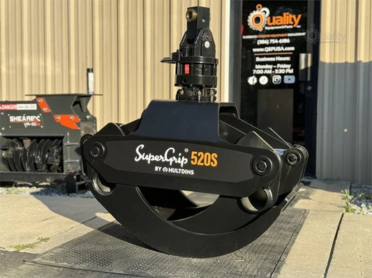 HULTDINS Grapple | Model 2024 SG520S | 12-Ton Rotator | 1,040 lb | For Back-of-Cab Loaders / Truck Loader