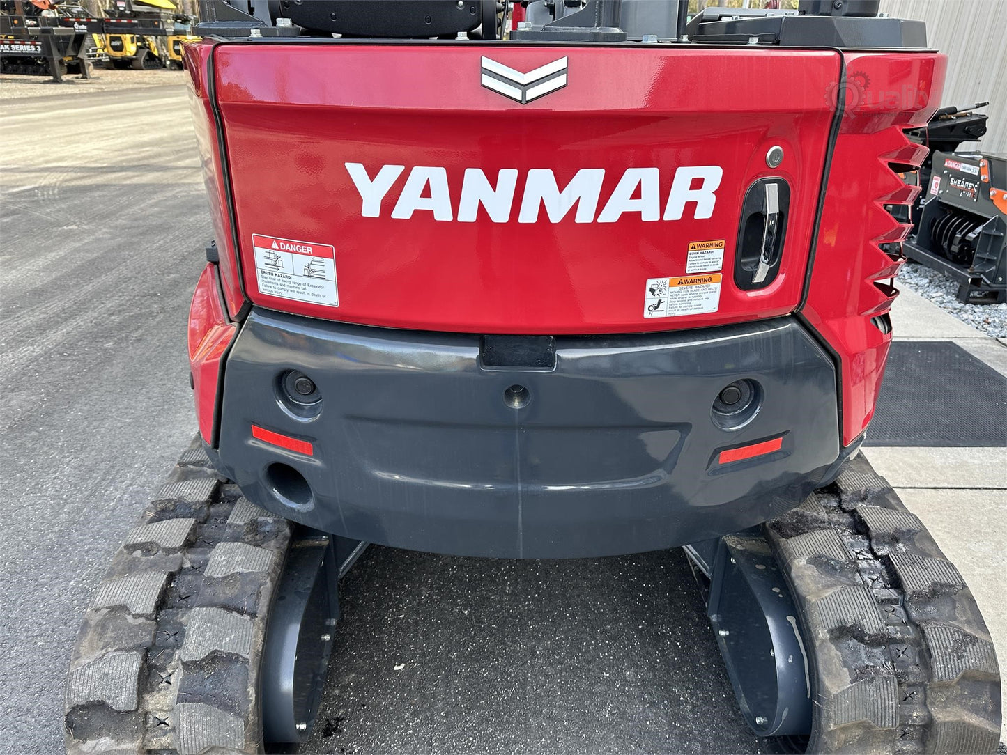 Yanmar Mini Excavator | 2024 Model SV40 | Machine Size 12,000 lbs | Fuel Capacity 14.8 Gallons