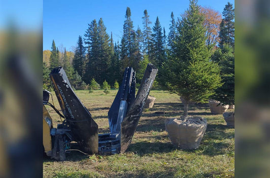 Baumalight Industrial Tree Spade | Model DR-434 | Ball Attachment Size 34" | Horsepower 60 To75 HP | Hydraulic Flow 5 To 20 GPM | For Tractors & Skid Steers