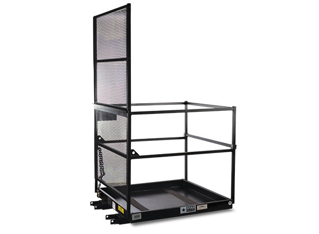 Star Industries Industrial Work Platform | Model 1244B | Forklift Platform 48" x 48" | 1,000 lbs Capacity | For Industrial Lift Trucks