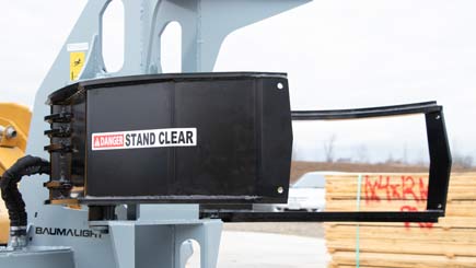 Baumalight Horizontal Tree Shear | Model ISH-918G | Limb Size 18" | Hydraulic Flow 20 To 70 GPM | For Skid Steers