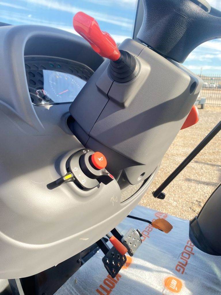 Kioti RX7320PCC 4WD Utility Premium Cab Tractor | 73 HP Gross Power | Power Shuttle With Creep Gear