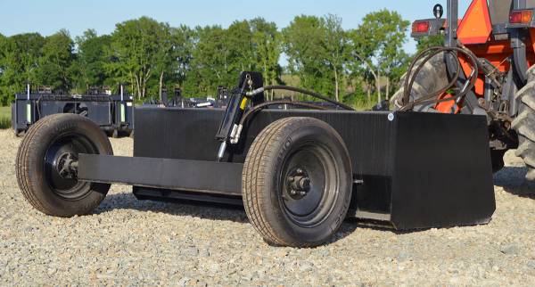 Loflin Fabrication | Land Leveler | 84" & 96" Width | Hydraulic Lift System | For Compact and Utility Tractors