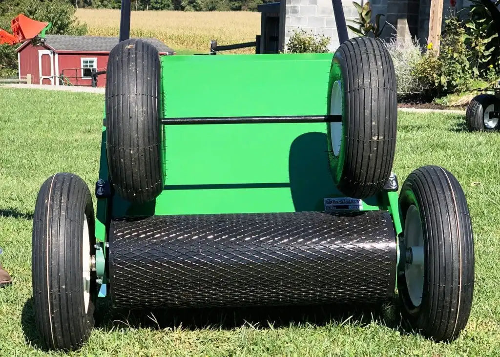 Earth & Turf | TruFlow | Push Spreader | 24D | 24" Spread Width | For Lawn Care & Landscaping
