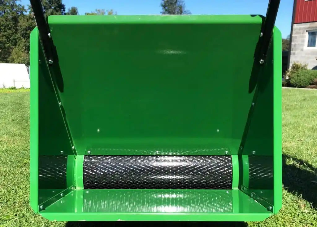 Earth & Turf | TruFlow | Push Spreader | 24D | 24" Spread Width | For Lawn Care & Landscaping