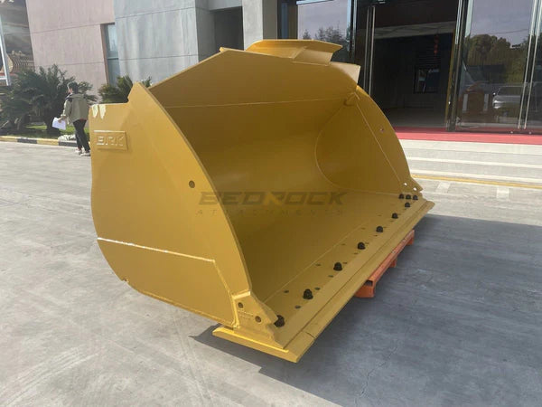 Bedrock Attachments Bucket | Width 115" | Model WLB966PO-115-3.5 | Capacity 3.5 m³ | For Wheel Loaders