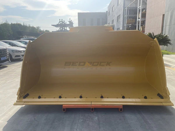 Bedrock Attachments Bucket | Width 115" | Model WLB966PO-115-3.5 | Capacity 3.5 m³ | For Wheel Loaders