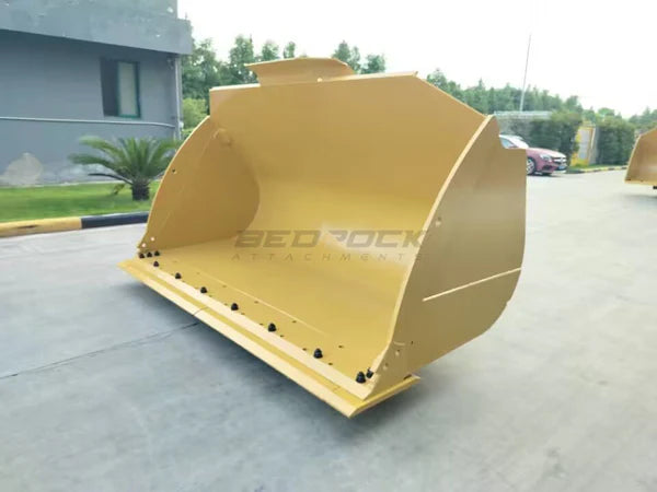 Bedrock Attachments Bucket | Width 114" | Model WLB950PO-114-3.8 | Capacity 3.8 m³ | For Wheel Loaders
