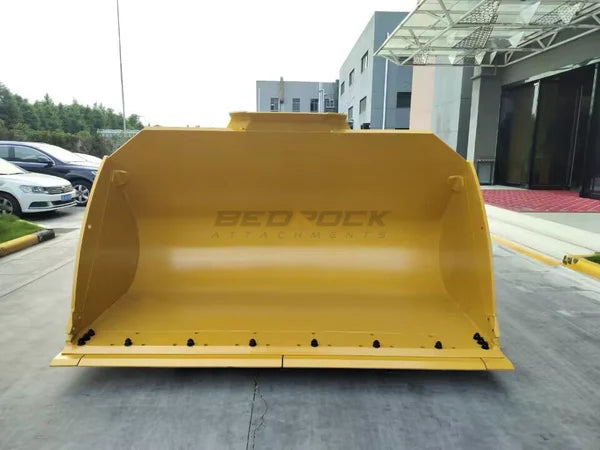 Bedrock Attachments Bucket | Width 114" | Model WLB950PO-114-3.8 | Capacity 3.8 m³ | For Wheel Loaders