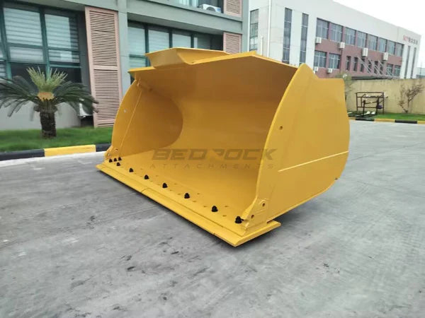Bedrock Attachments Bucket | Width 134" | Model WLB980PO-134-6.0 | Capacity 6 m³ | For CAT 980, 980H, 980K, 980L, 980M, 980XE, 980G Wheel Loaders