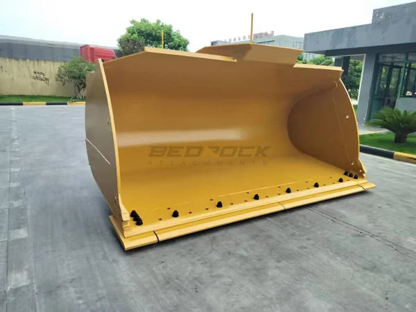 Bedrock Attachments Bucket | Width 134" | Model WLB980PO-134-6.0 | Capacity 6 m³ | For CAT 980, 980H, 980K, 980L, 980M, 980XE, 980G Wheel Loaders