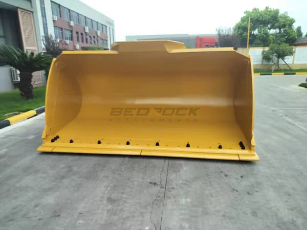 Bedrock Attachments Bucket | Width 134" | Model WLB980PO-134-6.0 | Capacity 6 m³ | For CAT 980, 980H, 980K, 980L, 980M, 980XE, 980G Wheel Loaders