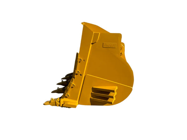 Bedrock Attachments Spade Nose Rock Bucket | Width 199" | Model WLRB992PO-199-11.5 | Capacity 11.5 m³ | For CAT 992K Wheel Loader