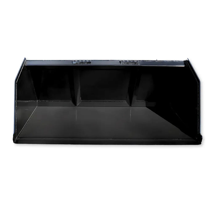 Loflin Fabrication | Snow and Litter Bucket W/ Bolt-On Edge | Width 48"-120" | Depth 28.2" To 38.3" Inches | For Skid Steer