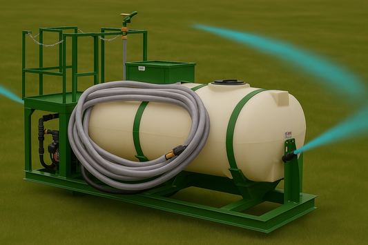 Turbo Turf Hydroseeder | HM-750-T & HM-750-T-P | Width 75" | Capacity 750 Gallons | Engine Horsepower 20 HP | For Large-Scale Projects