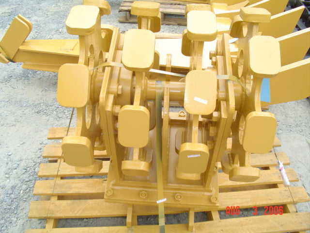 IS Attachment Compaction Wheel AR400 Steel | Machine 7000 to 39000 lbs | For Excavator