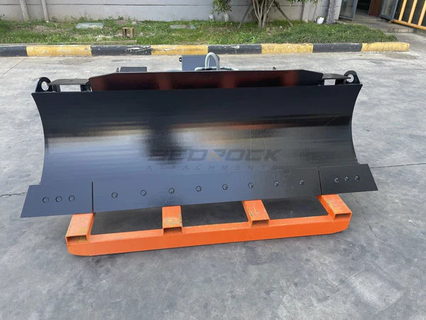 Bedrock Attachments 6-Way Blade | Width 79" | Model SK6W-79 | Hydraulic Flow Range: 42-86 L/min (11-23 GPM) | For Skid Steer