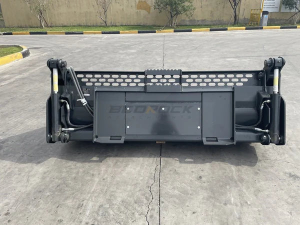 Bedrock Attachments Multipurpose Bucket | Width 72" | Model SKMPB-72-E | Cutting Edge | Hydraulic Flow Range: 15-25 GPM | For Skid Steer