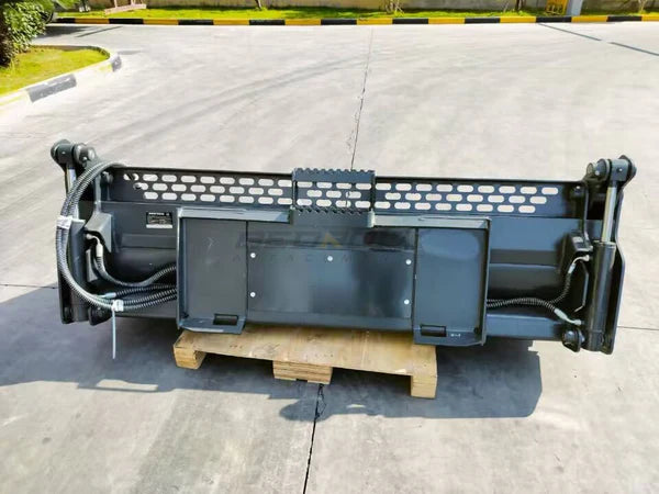 Bedrock Attachments Multipurpose Bucket | Width 78" | Model SKMPB-78-T | 7 Teeth | Hydraulic Flow Range: 15-25 GPM | For Skid Steer