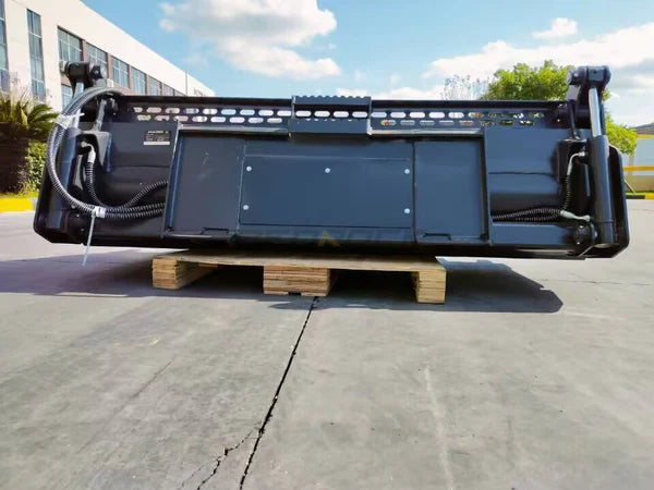 Bedrock Attachments Multipurpose Bucket | Width 78" | Model SKMPB-78-T | 7 Teeth | Hydraulic Flow Range: 15-25 GPM | For Skid Steer