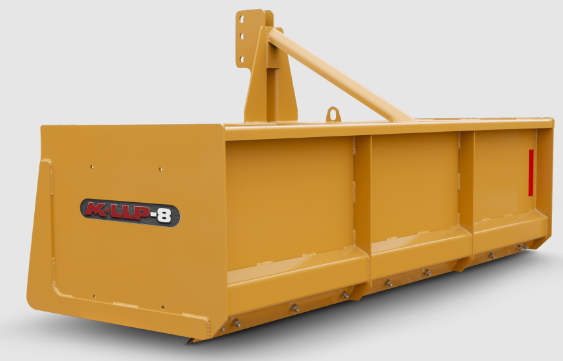 MK Martin | Land Leveler | Model LLP-8, LLP-10 & LLP-12 | Width 96"–144" | 3PT Hitch | Horsepower Max 165 HP | For Tractor