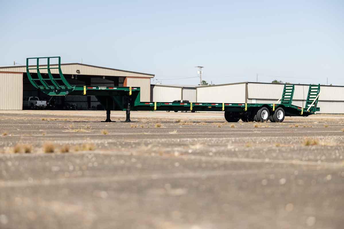 Harrell Ag | Module 8 Express Cotton Trailer | Length 53'6" Feet | Multi-Purpose Hauler | HorsePower 150+ HP | For Tractors & 1-Ton Trucks