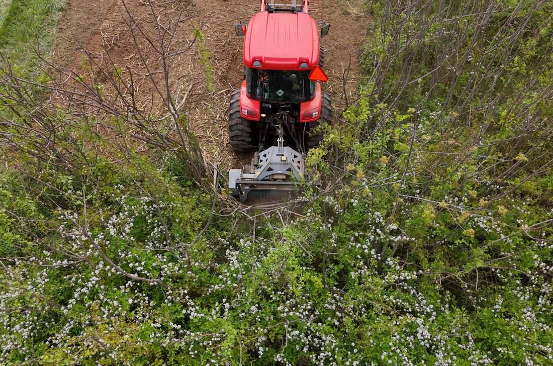 Baumalight Fixed Tooth Mulcher | Model MP-348 | 3-PT Hitch | Cutting Width 48" | Horsepower 25 To 40 HP| For Tractors