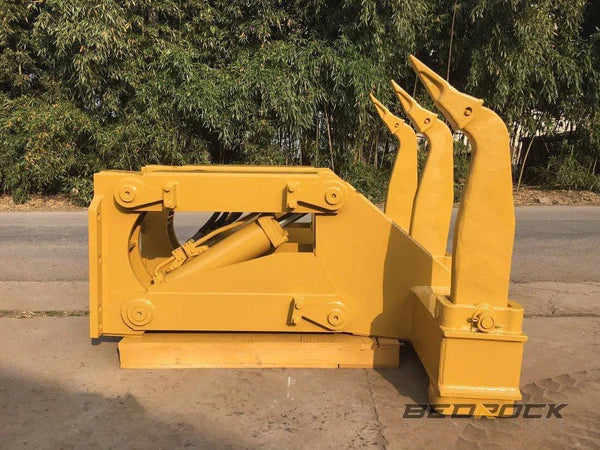 Bedrock Attachments Heavy-Duty MS Ripper | Model BR09 | Width: 86.6" | Weight: 2.8 Ton | For CAT D7G Bulldozer