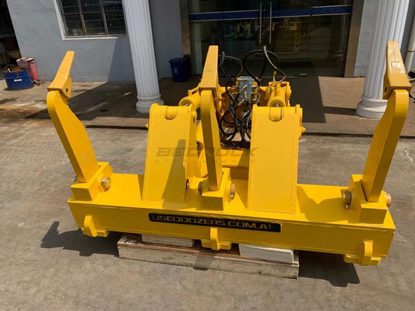 Bedrock Attachments Heavy-Duty MS Ripper | Model BR51 | Width: 76.8" | Weight: 1.85 Ton | For Komatsu D61 4G Ripper Bulldozer